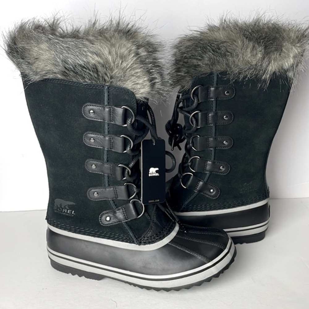 Sorel Joan of Arctic Black Tall Winter Boots